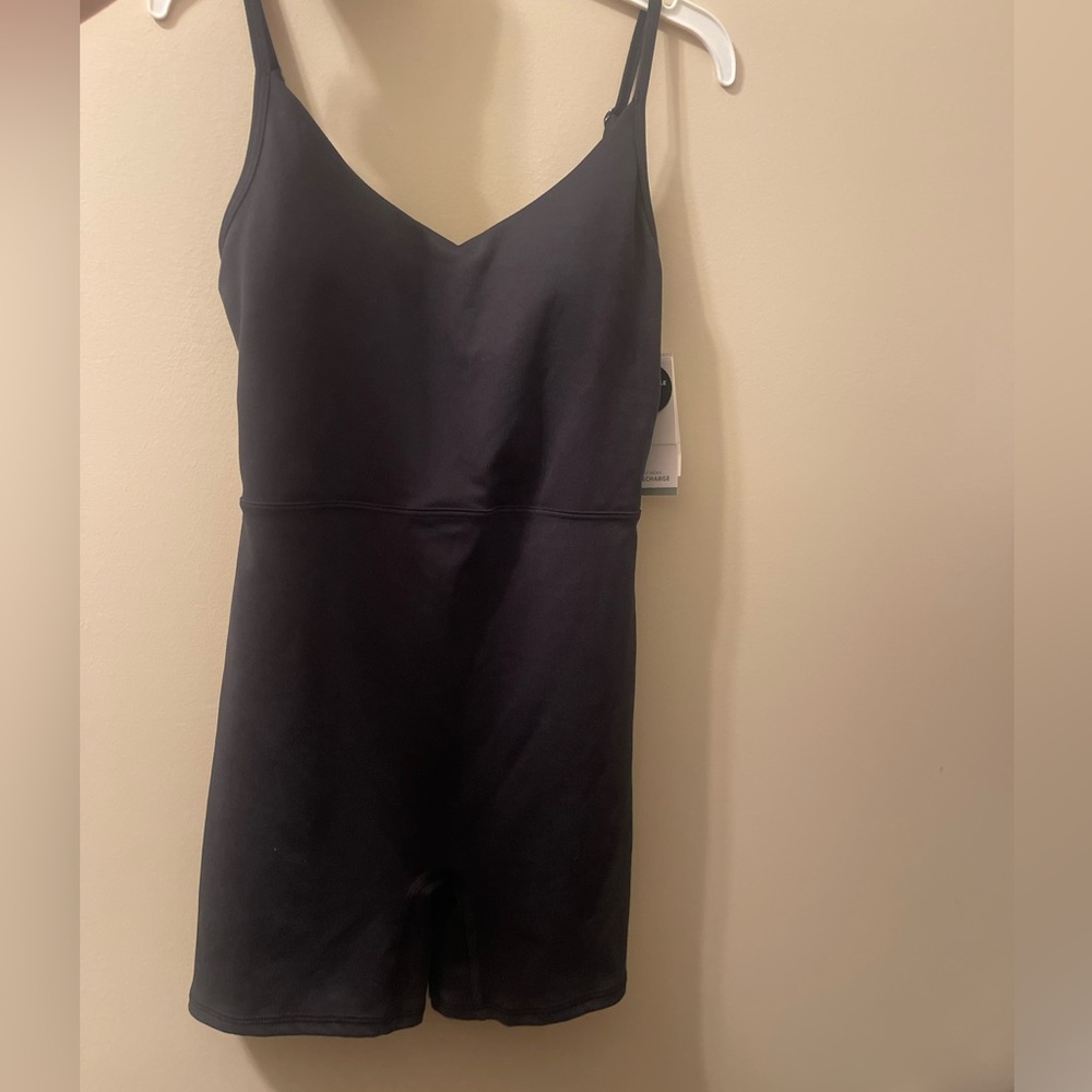 Women's Black Sleepwear Romper